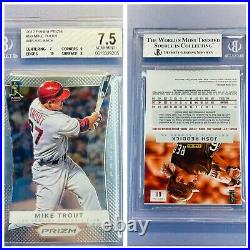 1/1 2012 Panini Prizm Gold Mike Trout Collection. BGS 9.5/10s & PSA 10 26x Cards