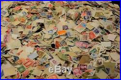 10 LB Lot Of Off-Paper World and US Mix of Used Stamps