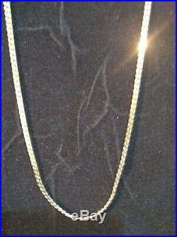 14 K Gold Stamped Chain 22 Inch Chain Mint - Not Scrap 11.33 Grams