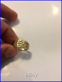 14k And 10k Gold Ring Lot. Real Gold Stamped. Not Filled Or Plated. REAL Nugget