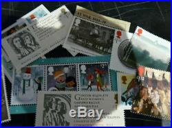 £175 FACE VALUE mint stamps (UNUSED with gum) for use as Postage HIGH VALUES