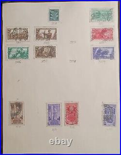 1861-1972 Italy Postage Stamps An Album Pages Mint & Used