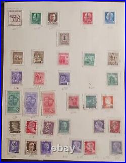 1861-1972 Italy Postage Stamps An Album Pages Mint & Used