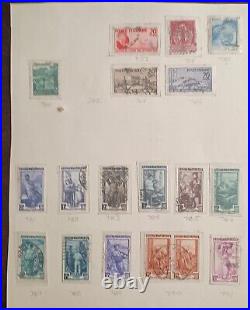 1861-1972 Italy Postage Stamps An Album Pages Mint & Used