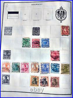 1880-1940's German Stamp Collection Lot Including Bavaria