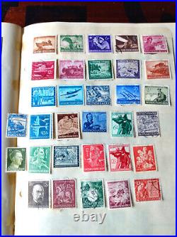 1880-1940's German Stamp Collection Lot Including Bavaria