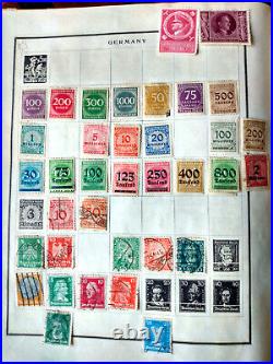 1880-1940's German Stamp Collection Lot Including Bavaria