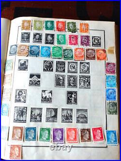 1880-1940's German Stamp Collection Lot Including Bavaria