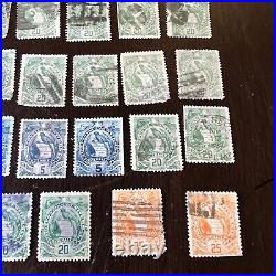 1886-1893 Guatemala Birds Investor Lot Of 35 Stamps