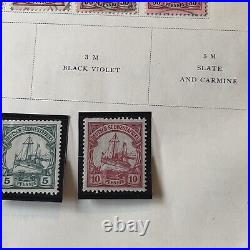 1897-1900 German South West Africa Stamps Mint Used Overprints Short Sets Ships