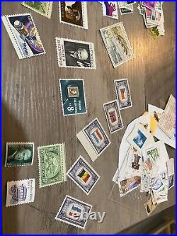 1900s Vintage Stamps Lot Used And Unused