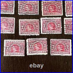 1909 Us 2c Stamps Lot Of 15 William Seward