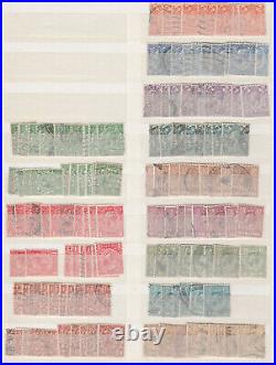 1910/50 George V/edward/george VI Used And Mint Accumulation Shades Watermarks