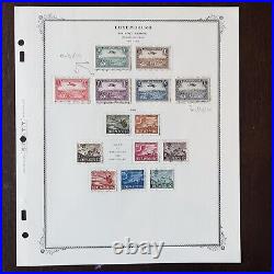 1931-1946 Luxembourg Airmail Air Post Mint Used Stamps With Extras On Album Page