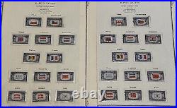 1943-1944 Mint And Used Set Of Us Stamps Overrun Countries On Album Pages #59