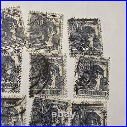 1948 Germany Stamps Lot #632 Allied Control Lot Of 25 Overprints
