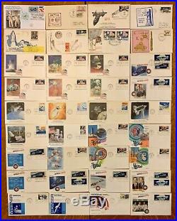 1960's 70's LOT OF SPACE COVERS POSTCARDS FDC's NASA & ASTROPHILATELIC ITEMS