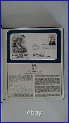 1986 Presidents U. S. First Day Covers 40 Postal Commemorative Society Albummint