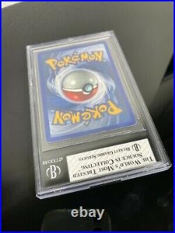 1999 1st Edition Thick Stamp Shadowless Charizard 4/102 Holo Rare BGS 7 N Mint