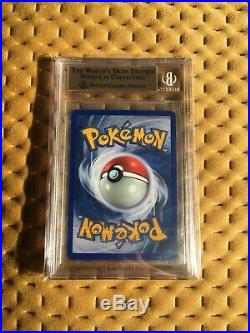 1st Edition Shadowless Charizard BGS 9.5 Gem Mint Base Set Thick Stamp