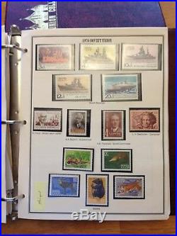2 Mystic Specialty Albums Soviet Union Collection 1960-99 Loads of Mint Stamps