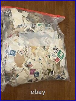 20,000-50,000 Vintage Used Stamp lot 1930's to 1970's Must See Unsearched