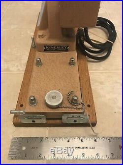 20 Kingsley Gold Stamping Machine Almost Near Mint Condition! Works