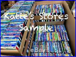 200 Kids DVD LOT WHOLESALE ASSORTED Children's Movies & Tv Shows Disney Included
