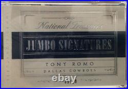 2015 Panini National Treasures Jumbo Signatures JSBTR Tony Roma Dallas Cowboys