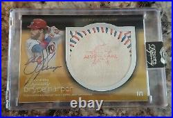 2018 Topps Dynasty BRYCE HARPER Auto All-Star Stamped Game Used Baseball 1/1