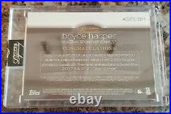 2018 Topps Dynasty BRYCE HARPER Auto All-Star Stamped Game Used Baseball 1/1