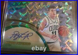 2020-21 Payton Pritchard ROOKIE CARD With O-C Sticker AUTO SP /100 Fractal #RA-PP