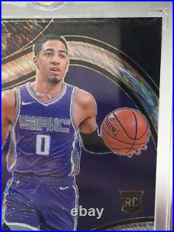 2020-21 Select Tyrese Haliburton RC Courtside BWG SHIMMER Prizm 1/1 One Of One