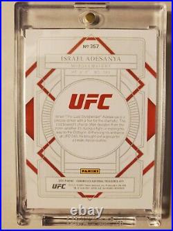 2021 UFC Chronicles National Treasures Israel Adesanya ONE of ONE 1/1 RARE