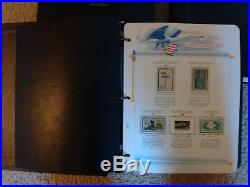 3 WHITE ACE US COMMEMORATIVE STAMP ALBUMS 1943-1972 with MINT STAMPS (WILL SPLIT)