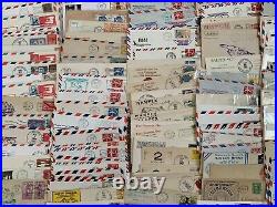 300+bulk Lot Of Us Airmail First Flight Amf Cam Covers 1930-70's Used Nice Lot