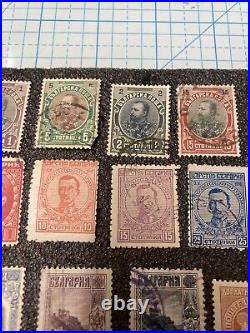 41 Antique BULGARIA stamps, 1895-1910 Mixed Lot- Some NMH/Some Used- Mix