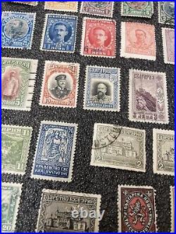 41 Antique BULGARIA stamps, 1895-1910 Mixed Lot- Some NMH/Some Used- Mix