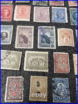 41 Antique BULGARIA stamps, 1895-1910 Mixed Lot- Some NMH/Some Used- Mix