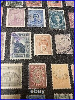 41 Antique BULGARIA stamps, 1895-1910 Mixed Lot- Some NMH/Some Used- Mix