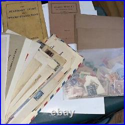 45 + Piece Lot Stamp Photo Antique Covers Envelopes Collections 1800s Early 1900