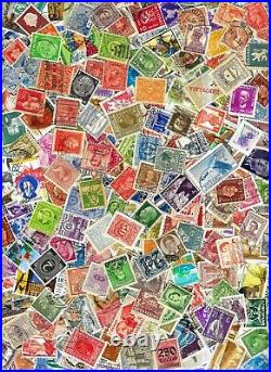 5 Full Pounds Worldwide Stamps Used Off Paper Some Mint