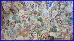 5 Pounds Of Off Paper Worldwide Stamps No Us Mint And Used Free Shipping