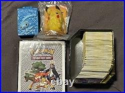 500+ Vintage Pokemon Cards Lot Diamond And Pearl Binder -Holos, Rares, Sealed BK