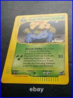 6 Dark Ivysaur Best of Game WINNER STAMPED Pokemon Card Mint