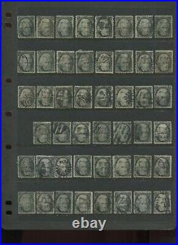 73 Jackson Lot of 49+ Used Stamps with Nice Cancels & More SCV $3000+ (By 1262)
