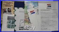 AlbumS, WW Stamps, Nation Collections, Sheets, 1st Day Of Issue, Mint Sets, Comm. Sets