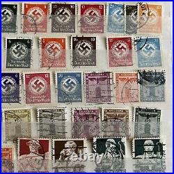 Amazing Lot Of Germany Stamps Nazi Emblem, Semi-postal And More In Stock Page