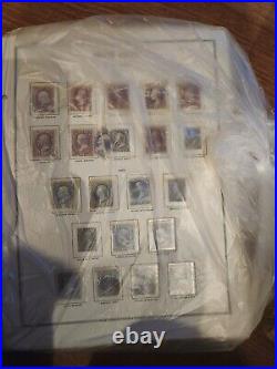 American Unused Stamp Collection Lot 1800s-1900s Antique Vintage