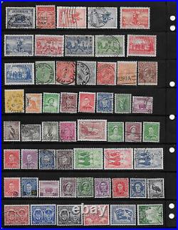 Australia Stamps Collection/Lot 1913-1946 SCV $2014